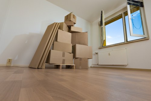 Professional furniture pick-up van in Wandsworth