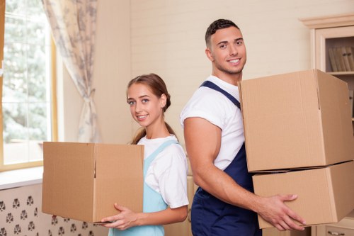Eco-friendly furniture removal process in action