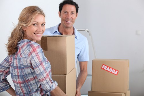 Expert team handling corporate moves
